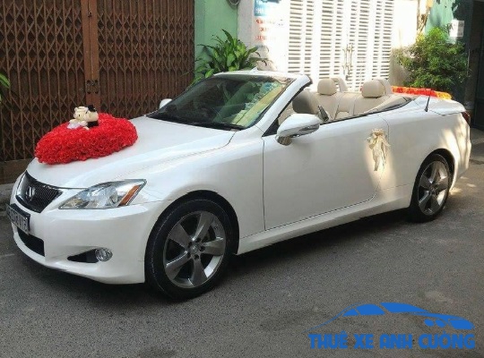 Cho Thuê Xe Cưới Lexus Is 250c Mui Trần